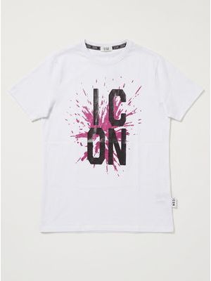 1. T-shirt logata Bianco