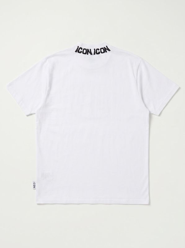 2. T-shirt logata Bianco Icon iut028