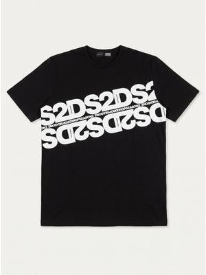 1. T-shirt logata Nero