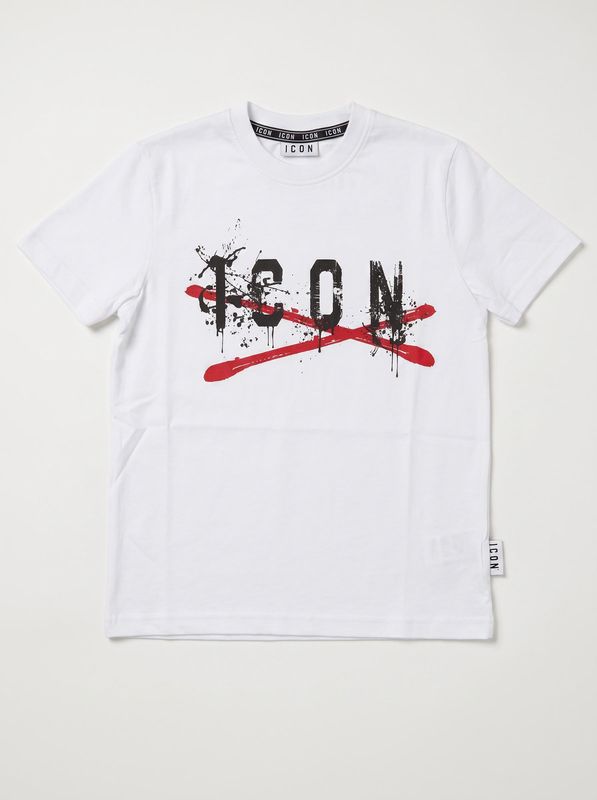 1. Logo T-shirt White Icon ibks001004