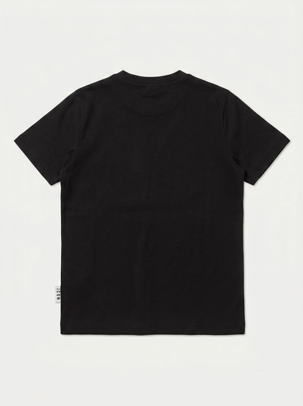 2. T-shirt logata Nero Icon ibks001004