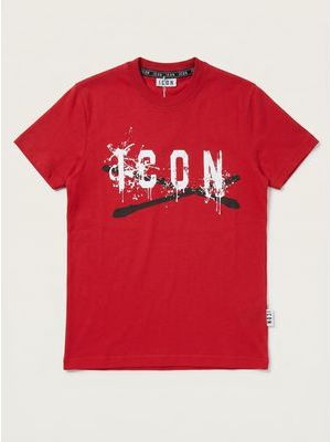 1. T-shirt logata Rosso