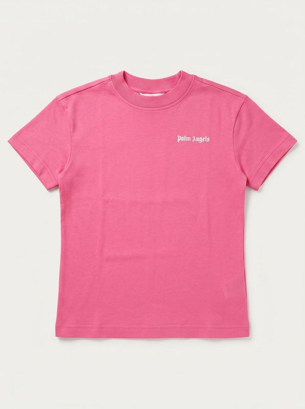 Logo T-shirt Fuchsia Palm Angels