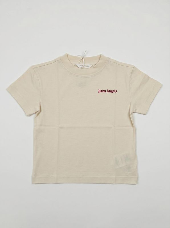 Logo T-shirt Cream Palm Angels