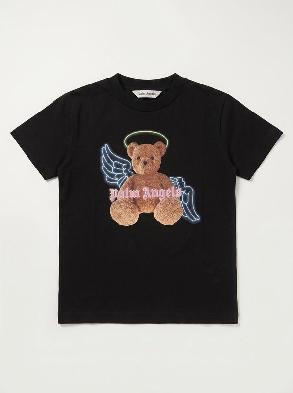 T-shirt logata Nero Palm Angels