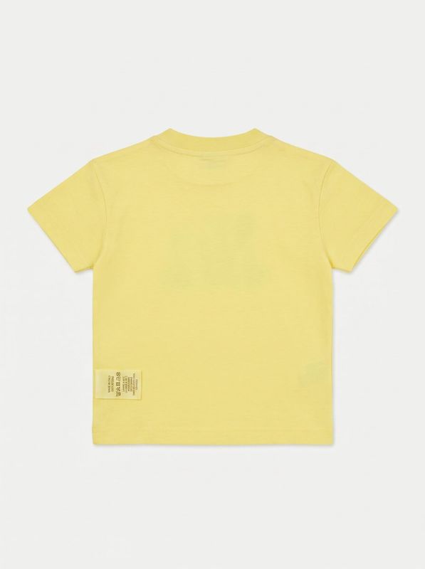 2. T-shirt logata Giallo Palm Angels pgaa002s26jer002