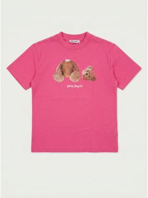1. T-shirt logata Fuxia