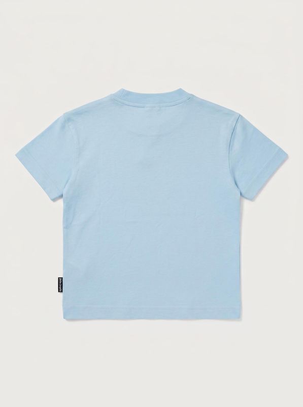 2. T-shirt logata Celeste Palm Angels pbaa003s26jer004