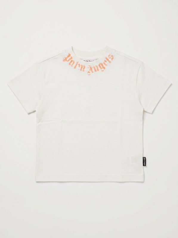 Logo T-shirt Cream Palm Angels