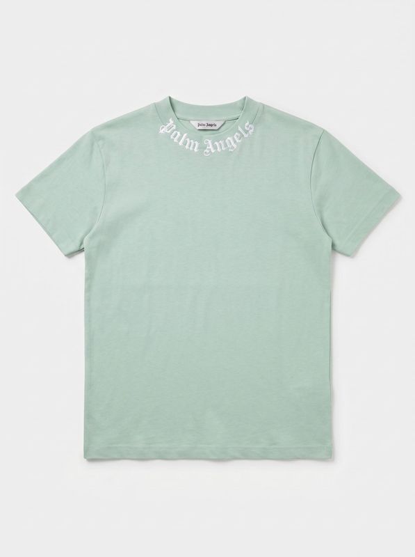 Logo T-shirt Green Palm Angels