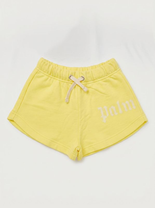 Logo shorts Yellow Palm Angels