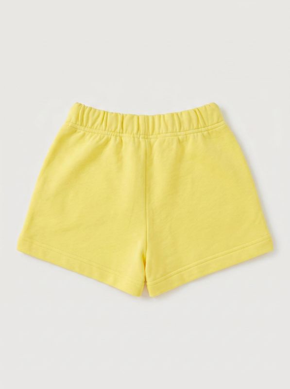 2. Shorts logati Giallo Palm Angels pgci005s26fle002
