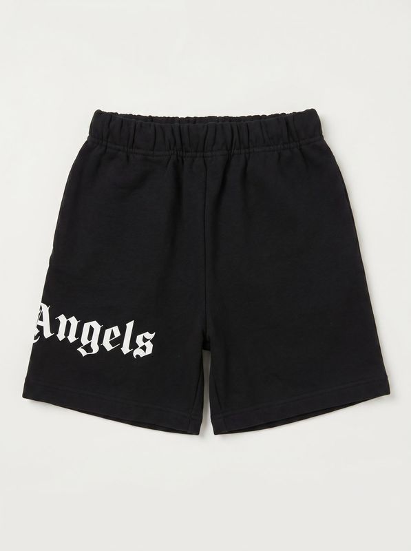 2. Bermuda logato Nero Palm Angels pbci006s26fle001
