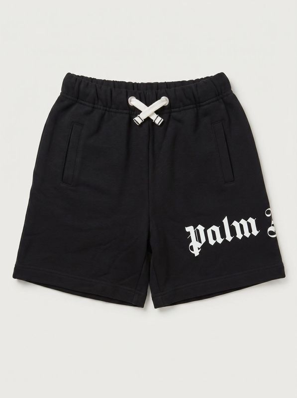 Logo Bermuda shorts Black Palm Angels