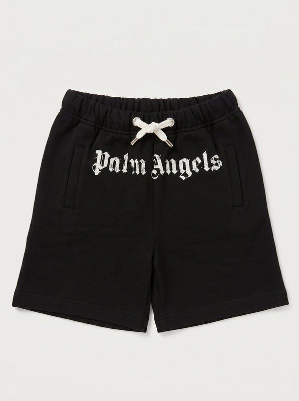 Logo Bermuda shorts Black Palm Angels