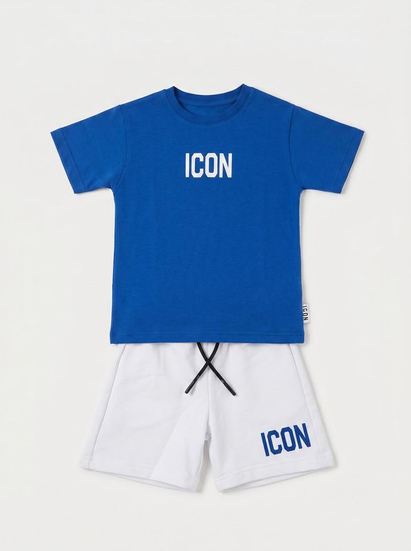 Logoed set Royal White Icon