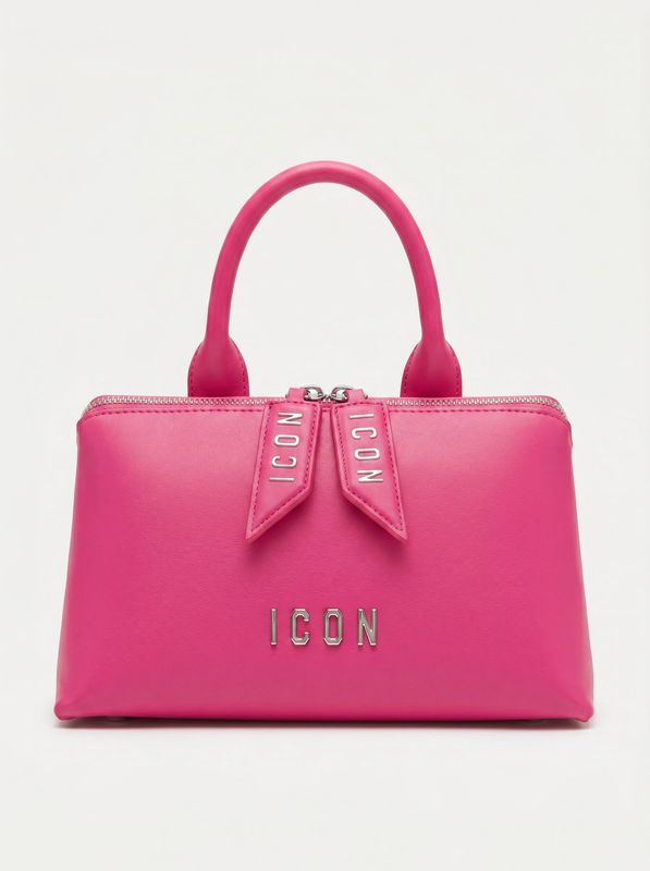 Borsa a tracolla Fuxia Icon