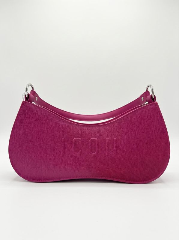 Borsa a mano Fuxia Icon