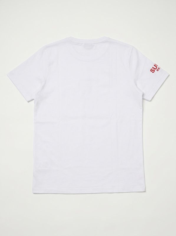 2. Logo T-shirt White Sun68 t36340