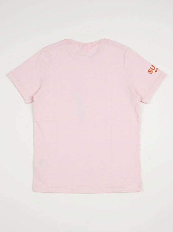 2. Logo T-shirt Rose Sun68 t36340