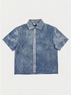 1. Checked shirt Jeans